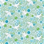 Sky Feature Fabric Peace On Earth Winter  Amanda Murphy 44"x36"